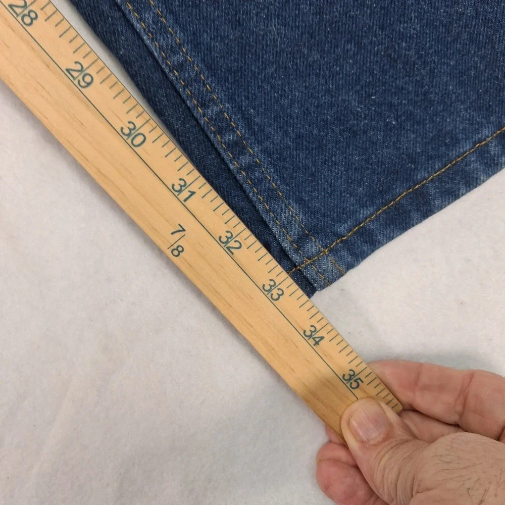 Lee Jeans Mens 36x34 Regular Fit Blue 2008989 Medium Wash EUC